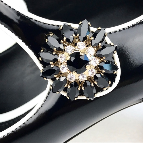 ❤️Host Pick❤️ Dolce Gabbana Black White Piano Shoe - Picture 7 of 8